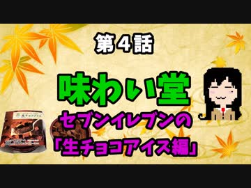 【味わい堂】セブンイレブンの生チョコアイス