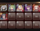 【緊急】鬼神大獄丸と黒紅の翼：受け継がれる意志 神級☆3【ケラ王子＋未覚醒イベユニ×6】大獄丸撃破後放置