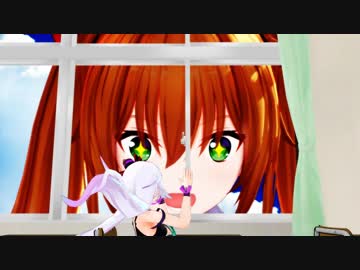 【アイドル部MMD】金剛いろはでグリッドマンOP再現【ごんごんマン】