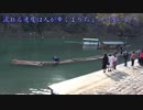 【12連】京都嵐山大堰川の筏流し(20190202)【全長50m】