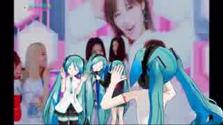 MMD YMCA e-girls_　YANGMAN　テスト試作