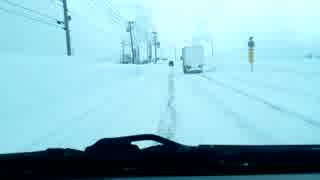 【北海道ドライブ】車窓動画　雪道VID_20190202_095132