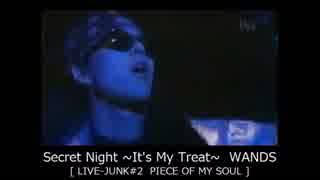 Secret Night ~It's My Treat~　WANDS 【 LIVE-JUNK#2 】