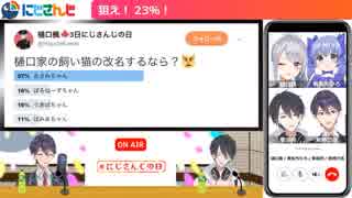 にじさんじ公式特番を強襲した樋口楓と勇気ちひろ