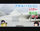 アゼルバイジャン・バクー旅行記 #10 昼飯-現代建築-バザール-スイーツ-空港へ