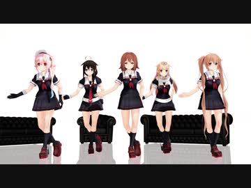 【MMD艦これ】ONE OFF MIND【白露型】