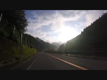 自転車で山岳600km　SR600四国山脈