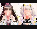 【MMD】キズナアイちゃんと輝夜月ちゃんに君色に染まるを踊ってもらいました