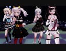 【MMD Vtuber】キズナアイ・輝夜月・ミライアカリ・電脳少女シロで『On_The_Floor』