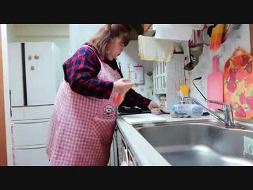 【デブエット】ニートデブ51歳の日常の調理風景□