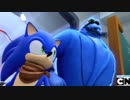 Boom Sonic and Eggman Double Boost