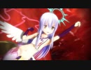 【MMD】ジブリール（凛音？）で「DEEP BLUE TOWN」