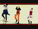 [MMDナルト]七班の三人でElephant(Ignite)