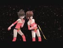 【MMD艦これ】雷電姉妹GLIDE踊りながらなつアニOPのエルガイム-Time For L-Gaim-を歌うのです