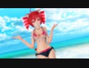 【MMD】「DEEP BLUE SONG」【テトにゃんカバー】