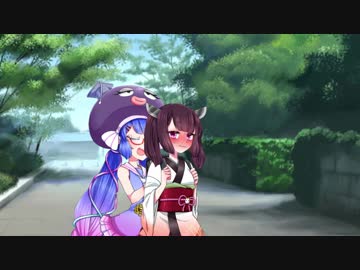 ウナちゃんときりたんが待ち合わせしてるだけ