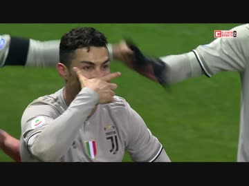 C・ロナウド、リーグ戦3戦連続18得点目《18-19セリエA：第23節》 サッスオーロ vs ユヴェントス