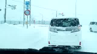 【北海道ドライブ】車窓動画　雪道VID_20190210_105552