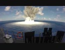 アメリカ軍による海上訓練