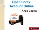 Anzo Capital Help to Open Forex Account Online
