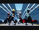 【MMD】 『LaLaL危』 by Tda式 ミク・テト・ハク・リン (Gothic-Rock Ver)