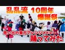 【乱乱流１０周年】思い出の東方アレンジメドレー踊ってみた【爆誕祭】