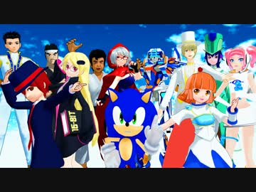 セガオールスターで『夜もすがら君想ふ』【MMD】
