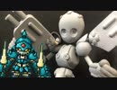 【メダ３カミキリver.】パテとヤスリと月面パンチ【実況＋模型】#31
