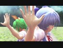 【東方ＭＭＤ】むちむちるの＆大妖精　de　WAVE(改変モデル1080P)