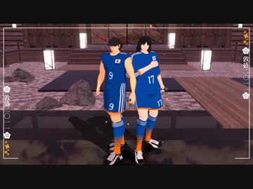 【腐向け】こじけんであつもり2011【C翼MMD】