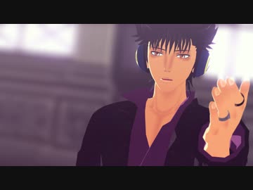 【MMD銀魂】鬼兵隊の三人と山崎でREVOLVER