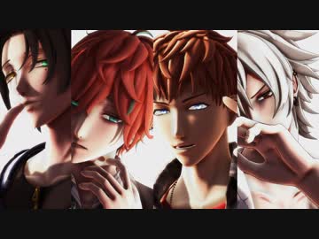 【ヒプマイMMD】メーベル+α【二郎/独歩/理鶯/左馬刻】