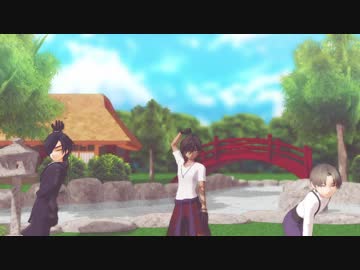 【MMD刀剣乱舞】爆乳音頭【長谷部・大倶利伽羅・燭台切】