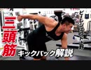【腕トレ】丸太のような腕をつくる！キックバックを解説【ビーレジェンド鍵谷TV】