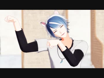【MMD文アル】ねこの日【へきごとー】