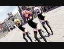 【MMD】らぶ式Rouge・リン・Yukiで『Mellow Mellow』1080p