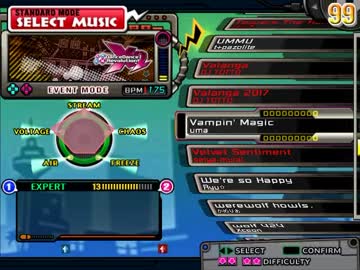 【StepMania】Vampin' Magicの足譜面を作ってみた【DDR】