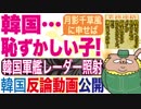 月影千草風に申せば★韓国…恥ずかしい子！☆韓国軍艦レーダー照射★韓国反論動画公開