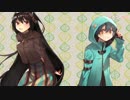 【支援立ち絵配布】ミルククラウン・オン・ソーネチカ／チョコミントミルクティー(透音・辺音ライア♀)UTAUカバー