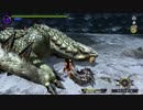 【MHXX】集会所上位イベントクエスト ベリオロス戦（氷海） 裸ハンマーぼっち縛り上位Part５ １／２
