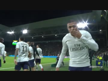 《18-19リーグアン：第25節》 サンテティエンヌ vs パリ・サンジェルマン