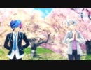 【遊戯王MMD】No Title【藤木遊作/Playmaker&鴻上了見/リボルバー】
