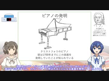 【CeVIO】それめっちゃわかれ『ピアノの発明』