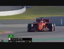 F1 2019 バルセロナテスト初日 Ferrari SF-90
