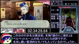 XVI -【PSP】P3P RTA 全コミュMAXハム子編 13時間46分48秒 part2/7