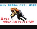 【MHXX縛り実況 真#14】蛙はどこまでいっても蛙VSテツカブラ