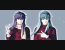 【MMD聖闘士星矢】ミロとカミュでGirlfriend【自作モデル】