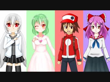 【ポケモンUSM擬人化実況】戦少女★ぽけ娘っあろーら！part2【VSタカヒロ】