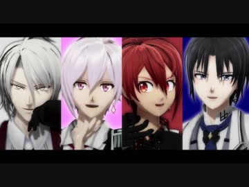【MMDアイナナ】一織・陸・楽・天でREVOLVER【1789】