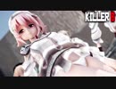 【MMD艦これ】白露型でKILLER B　折岸みつコスプレローアングルVer　歌詞つき